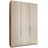 148,4 x 236 x 58 cm Beige/Braun