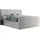 MKS boxspringbett KING VELEN 160/200 Hellgrau Velvet - H3