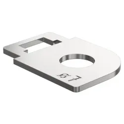 KAISER 4265002 Kipplasche 7mm, für Mikrorohre 7mm