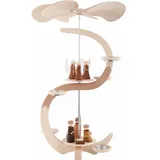 Seiffener Volkskunst eG Seiffener Volkskunst S-Pyramide Christi Geburt & Engel 46 cm