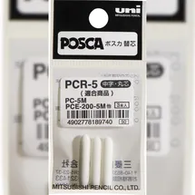 Uni-Ball PCR-5 Weiß 3