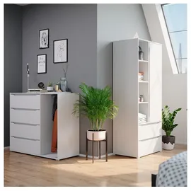 Vicco Highboard Ruben 120 x 101,9 x 48 cm Weiß