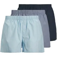 JACK & JONES Boxershorts 3er Pack blau S
