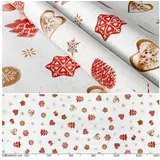 ANRO Tischdecke abwaschbar Rund 100 cm Weiß