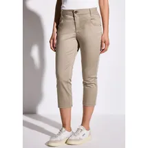 STREET ONE Satin 3/4-Hose - beige