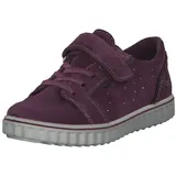 RICOSTA Mädchen Low-Top Sneaker Jean,Kinder Halbschuhe,lose Einlage, TEX,Klettschuhe,Klettverschluss,straßenschuhe,Merlot (380),29 EU - 29 EU