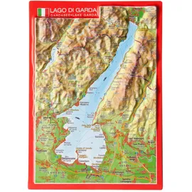 georelief Vertriebs GbR Reliefpostkarte Gardasee