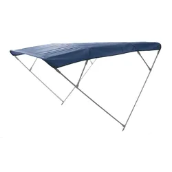 Bimini Sonnensegel 4 Streben Aluminium - blau