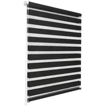 Sol Royal Doppelrollo SolDecor DL2 100 x 150 cm Schwarz