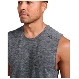 2XU Motion Tank Top, Harbor Mist/Black, S