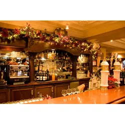 Fototapete PAPERMOON "Vintage Bar", bunt, B:4,00m L:2,60m, Vlies, Tapeten