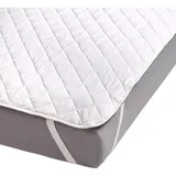 Traumschlaf Basic Matratzenauflage 180 x 200 cm weiß