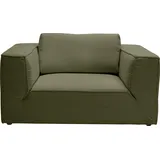 Tom Tailor HOME Loveseat »BIG CUBE STYLE«, mit bequemen Stegkissen, extra große Sitztiefe, Breite 147 cm grün