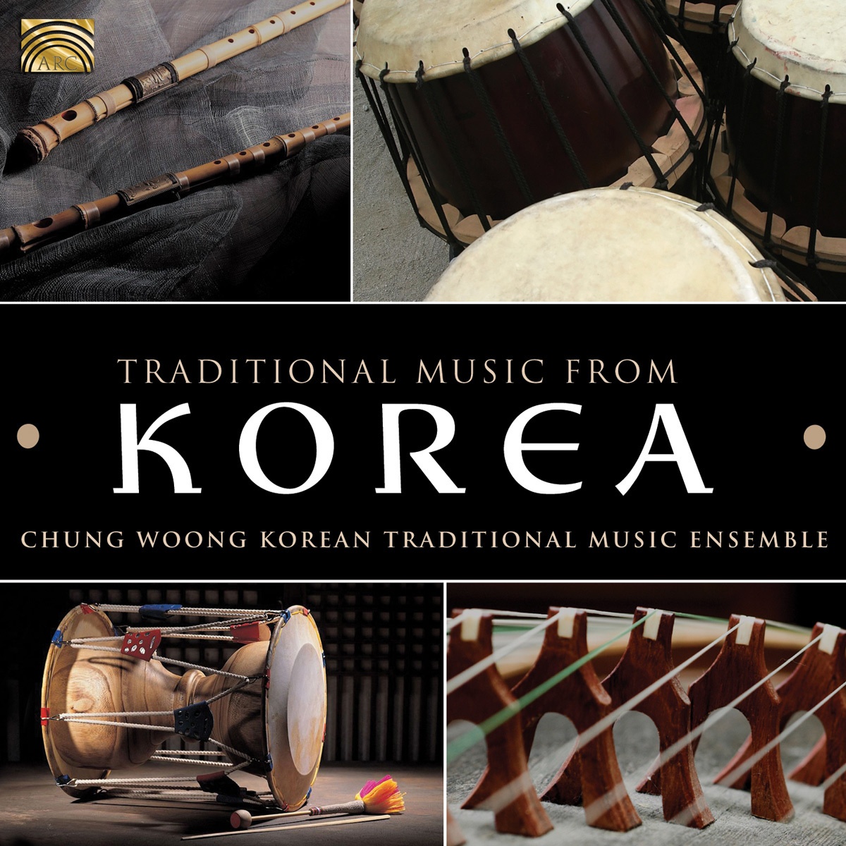 Traditional Music From Korea - Chung Woong Traditional Korean Music Ensemble. (CD)