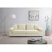 Atlantic Home Collection Big-Sofa Cord 2-Sitzer Beige