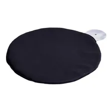 aktiv kat - Schlafmulde mit grauem Metallrahmen und Nano-Bezug Ø 45 cm - Dunkelgrau