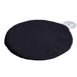 aktiv kat - Schlafmulde mit grauem Metallrahmen und Nano-Bezug Ø 45 cm - Dunkelgrau