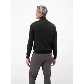 Lerros Troyer Flachstrickpullover Schwarz XL