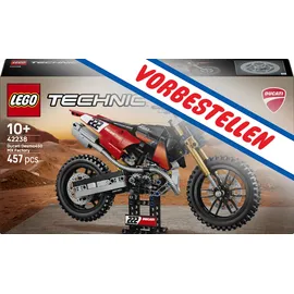 LEGO Technic Ducati Desmo450 MX Factory Motorrad 42238