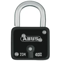 ABUS Vorhangschloss 234/40 Stahl, schwarz