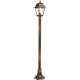 QAZQA Laterne Kunststoff 122 cm IP44 1 Stück Antikgold