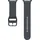 Samsung Sport Gummi Armband Grau M/L Galaxy Watch8 Classic Dark Gray ET-SNL33LBEGEU