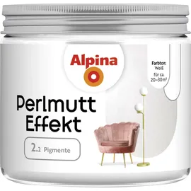 Alpina Effektfarbe Perlmutt Weiß 0,02 l