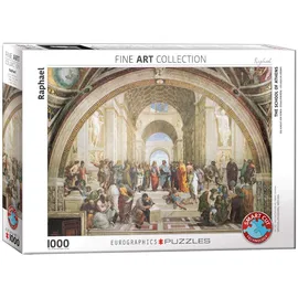 Eurographics s.r.o EuroGraphics Puzzle Die Schule von Athen von Raffael, mehrfarbig