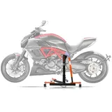 Zentralständer passend für Ducati Diavel 11-18 orange Motorradheber ConStands Power-Evo