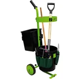 Zipper Universal Gartenwagen 19 l Grün/Schwarz