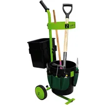 Zipper Universal Gartenwagen 19 l Grün/Schwarz