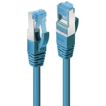 Lindy 47153, 10 m, Cat.6A S/FTP blau,