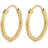 Elli Ohrringe, 925 Silber gold, | Gr.: onesize,