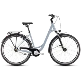 Cube Town ONE 2026 28 Zoll RH 53 cm Unisex polargrey 'n' white