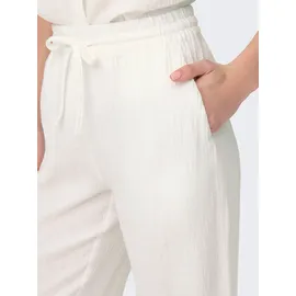 Jdy JDYTHEIS LIFE WIDE PANT Schlupfhose Weiß XS 32