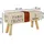 Wohnling Sitzbank WL5.104 braun Leder 91,0 cm