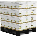 infowerk Druckerpapier Kopierpapier 150000 Blatt A4 80g Hochweiß CIE 160 Testsieger PEFC Umweltzertifikat