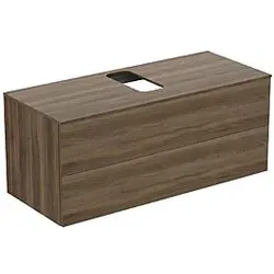 Ideal Standard Adapto Waschtisch-Unterschrank U8598FW 1200x502x505mm, 2 Auszüge, Walnuss Dekor