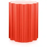 Kartell Hocker Colonna 35 x 46 x 35 cm Rot