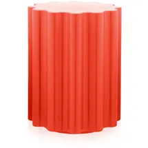 Kartell Hocker Colonna 35 x 46 x 35 cm Rot