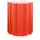 Kartell Hocker Colonna 35 x 46 x 35 cm Rot