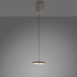 just light. Pendelleuchte, LED Pendellampe Plata, dimmbar, über Wandschalter höhenverstellabr (790 lm)