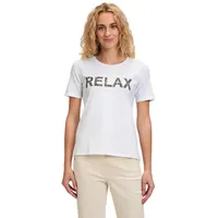 Betty Barclay Basic Shirt mit Aufdruck in Patch White/Grey