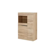 Möbel Kraft Highboard 86 x 131 x 40 cm Mehrfarbig