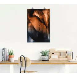 Artland Poster »Erotische Kurven«, Frau, (1 St.), als Alubild, Leinwandbild, Wandaufkleber oder Poster in versch. Größen Artland Farbe Bild(er): braun