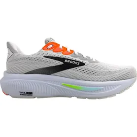 Brooks Ghost 17 Herren White/Pink Clay/Gecko 43
