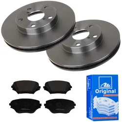 ATE Bremsensatz, Scheibenbremse vorne rechts links belüftet 275mm für TOYOTA 04465-42071 04465-42080 43512-42030 1420-22520