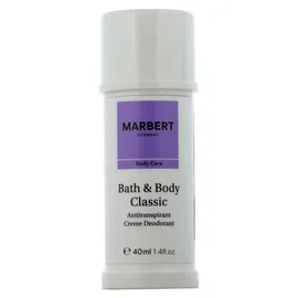 Marbert Bath & Body Classic Deodorant Creme 40 ml