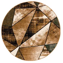 Pergamon Designer Teppich Brilliant Magic Rund