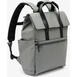 Rucksack mit Laptopfach wasserabweisend - 15 l khakigrau No Size